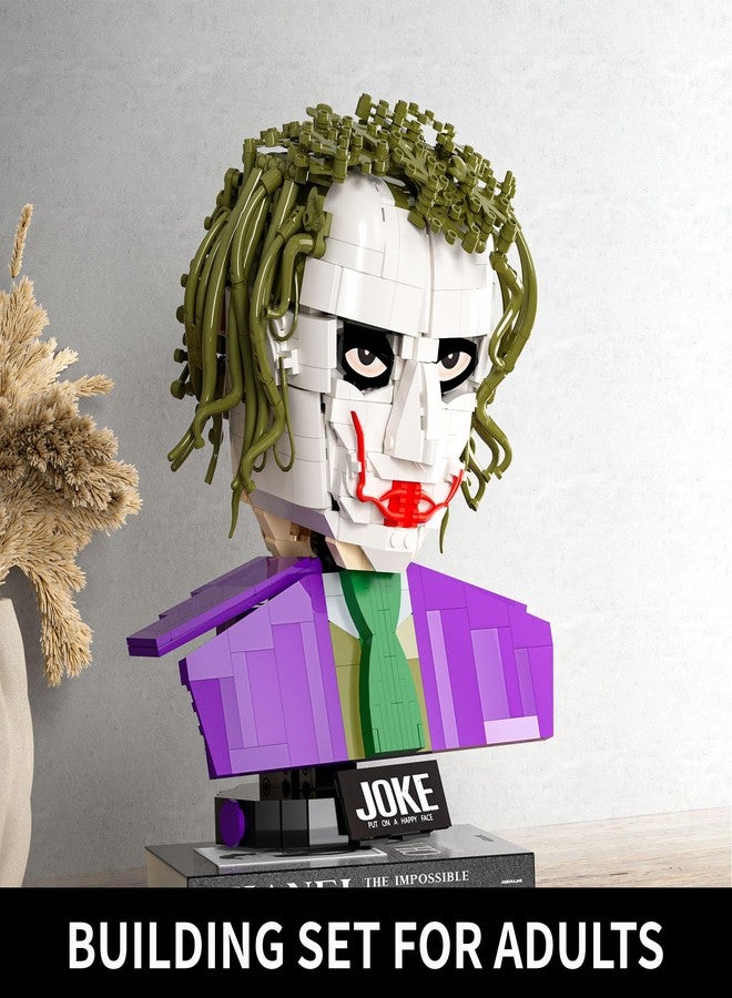 TOY PLAYER Clown Prince of Crime Building Set, Compatible with Lego for Adults, Display Collectible Decoration Set for Joke Avid Fans - Image 2